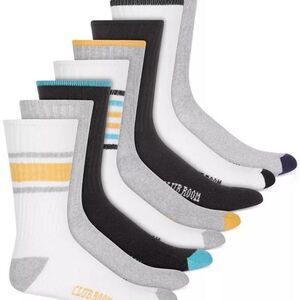 Club Room Men's Crew Socks - 8 Pack